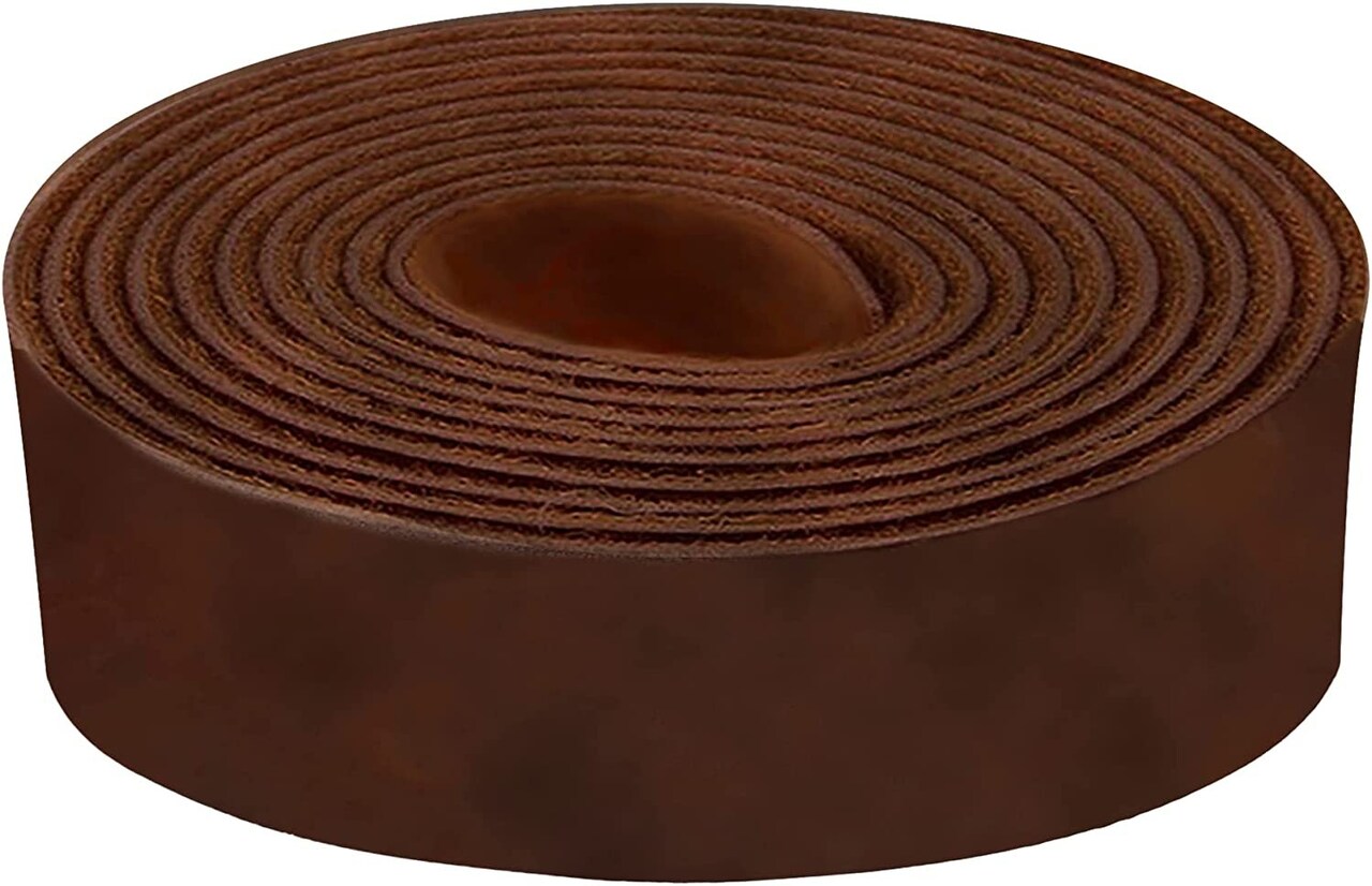 1.75"x72" (4.5x183cm) ELW 5-6 oz (2-2.4mm) 72" Length, Straps, Belts, Strips Full Grain Leather Crazy Horse Belt Medium DIY Craft, Pet Collars, Blanks, Accessory, Jewelry, Wrapping